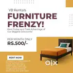 Rent Furniture, Vibe Set Karo - Chil Setup, No Jhanjhat