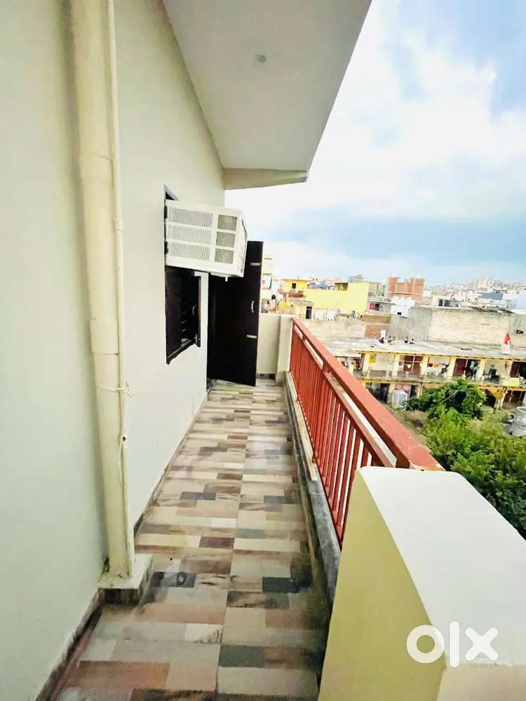 Single room,1rk, fully furnished rooms with attached balcony
