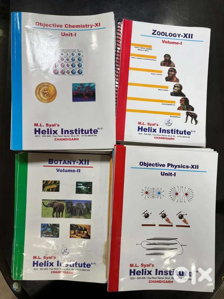 Helix institute modules for NEET UG ENTRANCE/COMPETITIVE EXAM