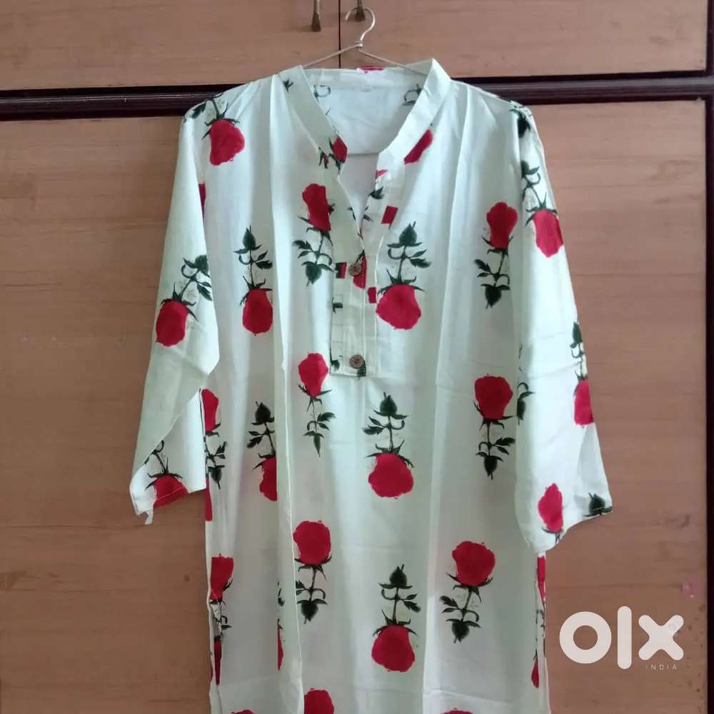 New Beautiful rayon-cotton  Kurti