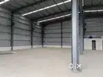For Rent 10000 Sq.ft New Industrial Shed @ Nighoje near Mahindra.