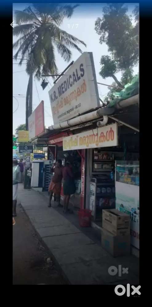 Medical shop for sale near  West fort, Thrissur