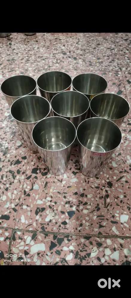 Stainless steel glass