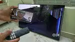 XIAOMI 43inch Android smart LED TV with Cracked screen