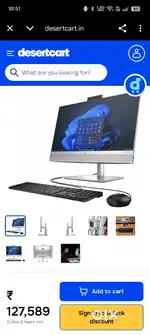 HP elite one All in one desktop