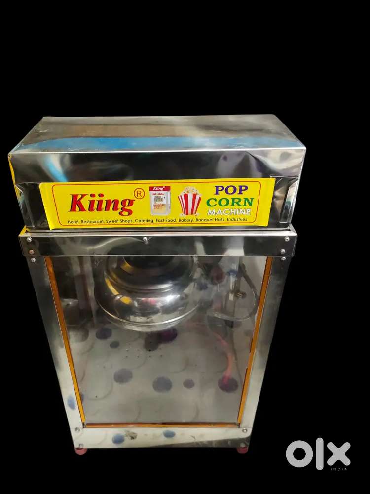 Popcorn frying machine