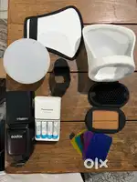 Godox TT685 mark 2 with accessories