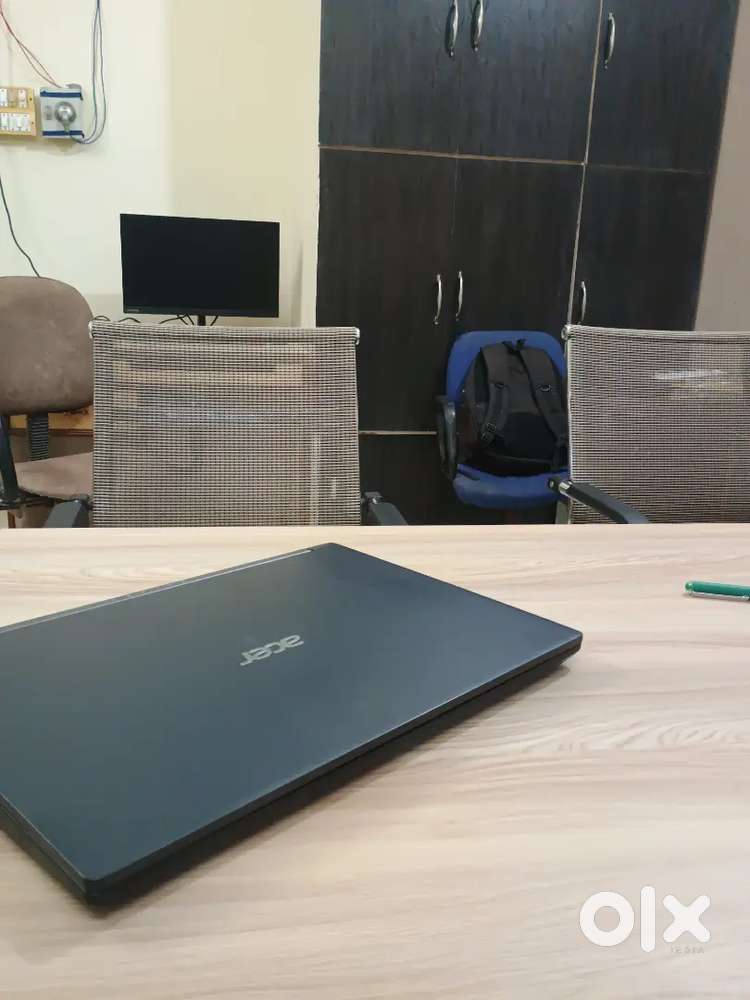 Working person in CA office