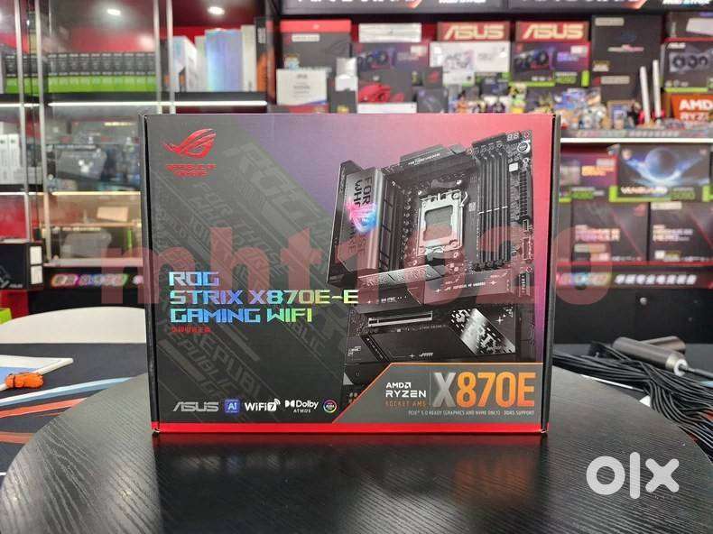 New Asus ROG STRIX X870E-E GAMING WIFI mainboard CPU 9900X3D/9950X3D/9