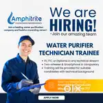 WE'RE HIRING – Water Purifier Technician Trainee