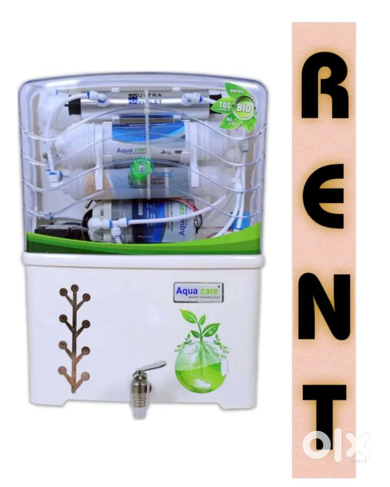 Water purifier available on rent