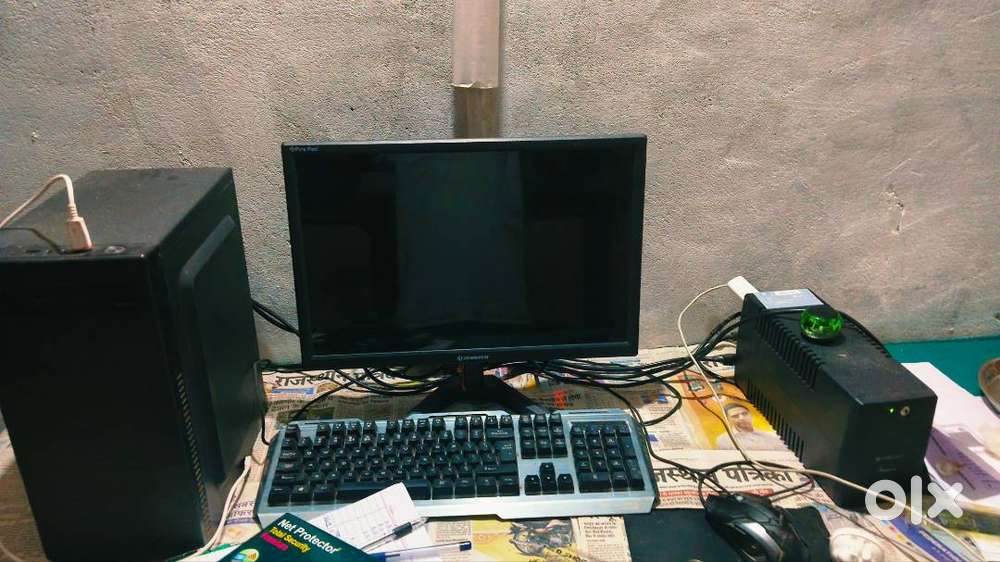 Desktop PC Full Setup – Ready to Use  i5 + SSD + Monitor + UPS