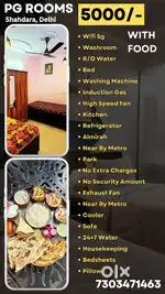 PG For Boy's With Food