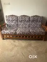 Sofa set with cushion and a diwan