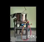 Popcorn machine using Gas