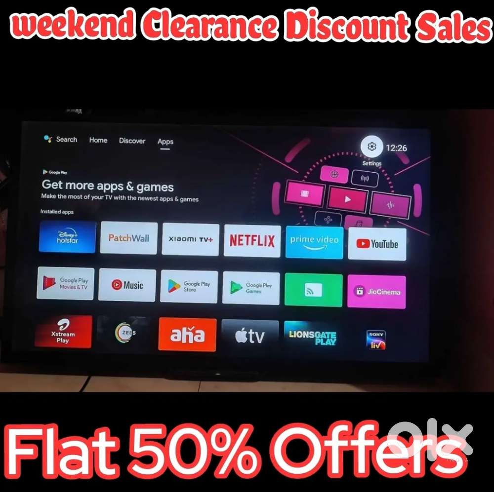 Weekend CLEARANCE sales SONY SMART ANDROID 4k LED TV BIGGEST DEALS