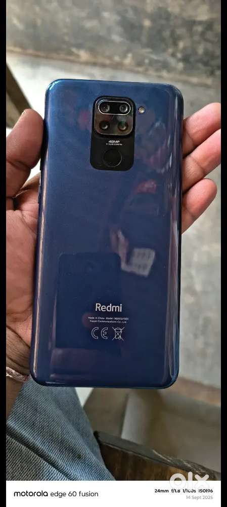 Redmi note 9.   Best condition.  Ram4    rom 64 gb