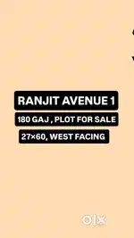 Plot in Ranjit Avenue-1, with noc