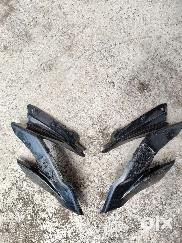 TVS Apache Engine Guard and Front Visor for sale