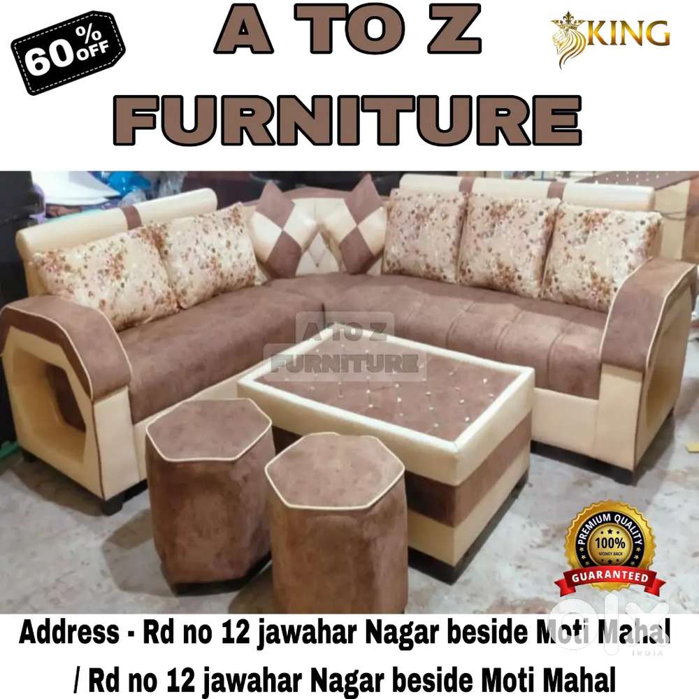 A TO Z FURNITURE WHOLESALE SHOWROOM MODERN TYPE SOFA EMI AVAILABLE