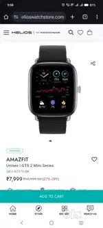 Amazfit mini gts