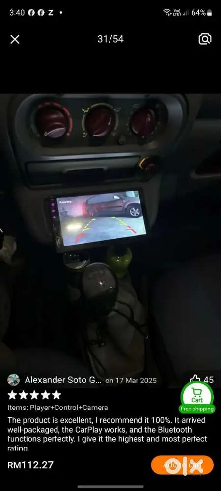 Android Auto 7inch Touch screen(price negotiable)