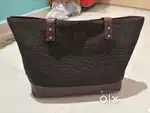 Shoulder Bag- Leather like finish