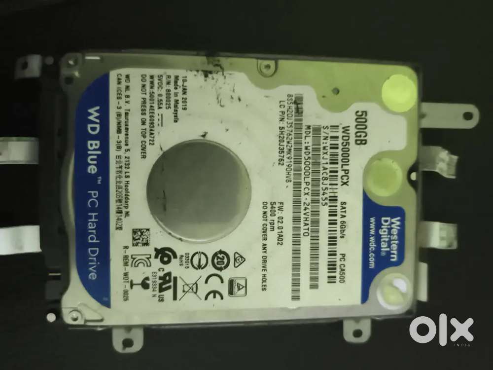 500 GB Hard disk