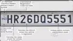 HSRP Hi security number plate book home delivery