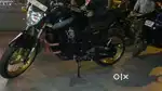 Yamaha  FZ16 Midship  Full Black Golden wheels 2013