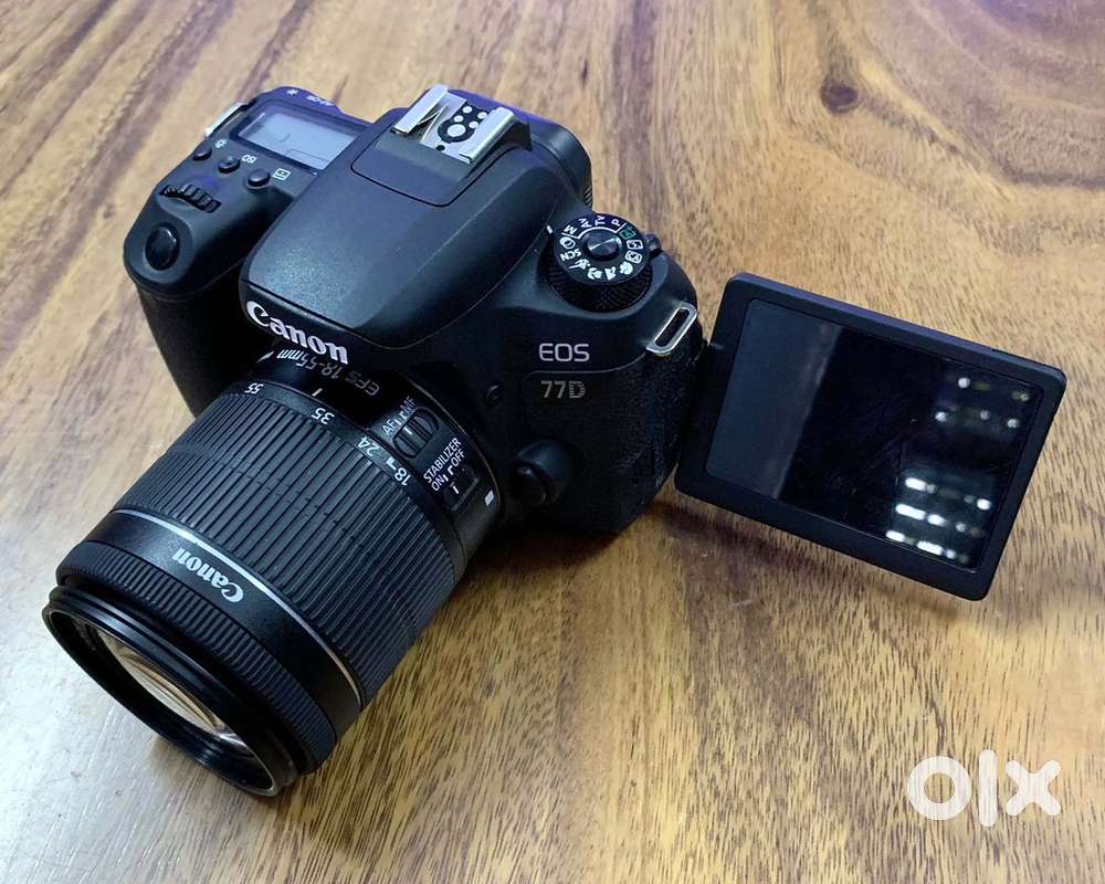Canon 77D DSLR Camera (Touchscreen & Foldable Display)