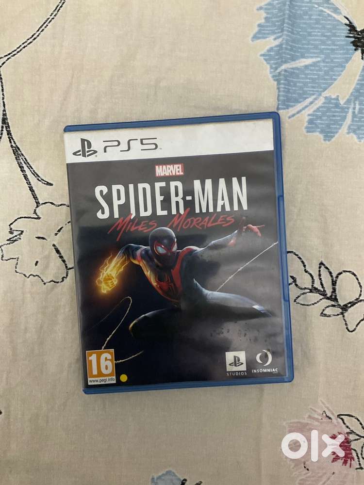SPIDERMAN MILES MORALES PS5 DISC VERSION