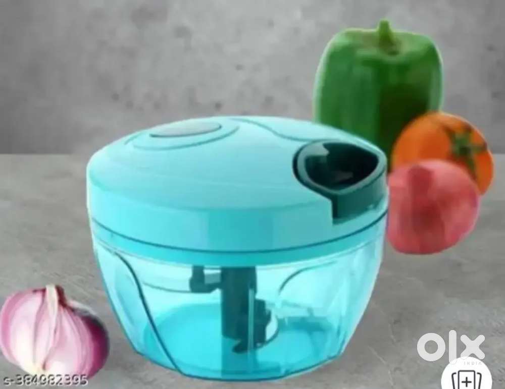 AD PLAST Deep Store Food & Vegetable Chopper (450 ml) – Green