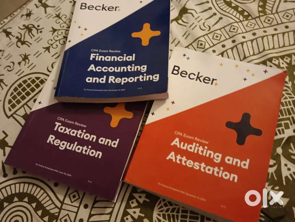 I got 3 books of cpa course and February edition 2025.