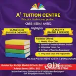 MATHS HOME TUITION WITH GUARANTEED SUCCESS IN BONGAIGAON