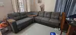 5 seater corner sofa for sale with no tear