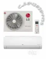 LG 5 Star Inverter 1 Ton Split AC Sparingly Used