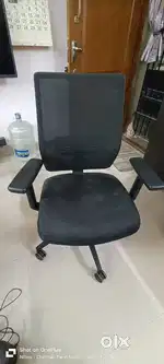 Laptop table, rolling chairs and bamboo swing