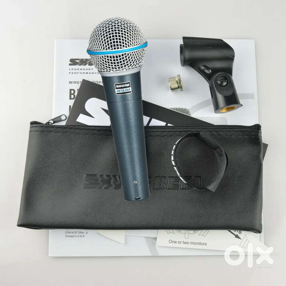 NEW Shure BETA 58A Dynamic Vocal Microphone