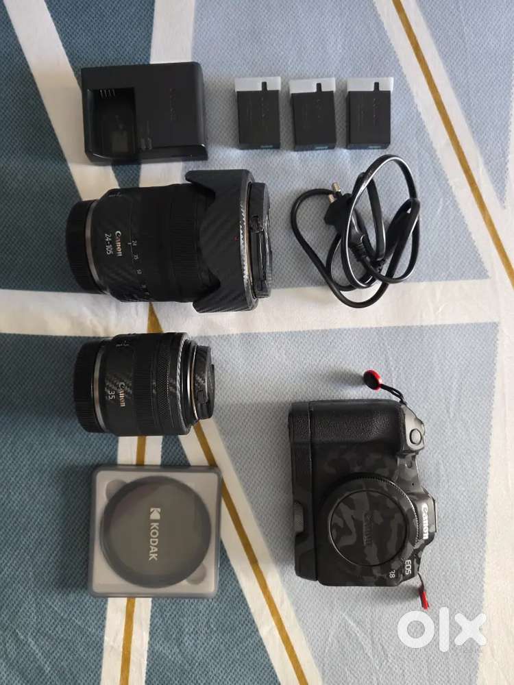 Canon EOS R8 with 24-105 F4 and 35mm F1.8