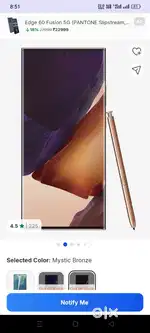 Samsung note20 ultra 12gbram 256gbrom