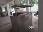 Hotel steel counter