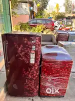 SINGLE DOOR FRIDGE &TOP LOAD WASHING MACHINE AVAILABLE FOR SALE..