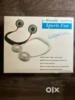 Portable neck fan