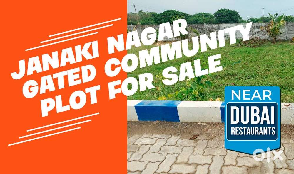GATED COMMUNITY  PLOT FOR SALE  AT LOWEST PRICE