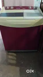 Whirlpool, 7.2 kg, semi automatic