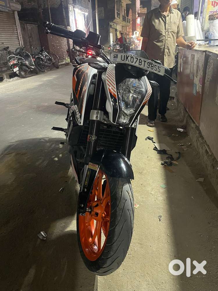 Both tyre new rearly used bike