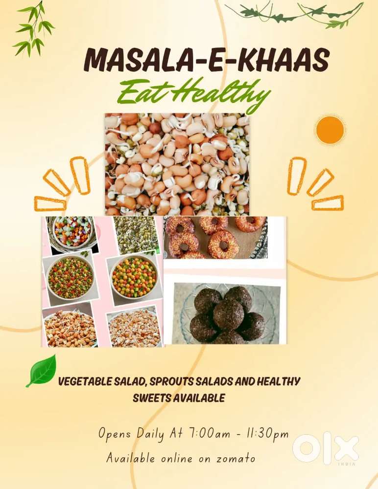 Providing healthy food items with low cost order now
