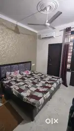 2 bathrooms 2 AC bed rooms with kitchen and lobby