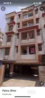 2BHK semifurnished fully lighted Flat in Prime Location